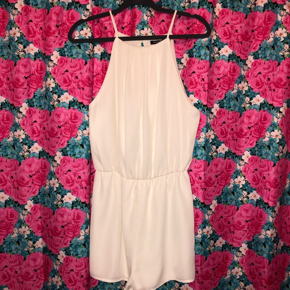 Foreign Exchange White Romper
